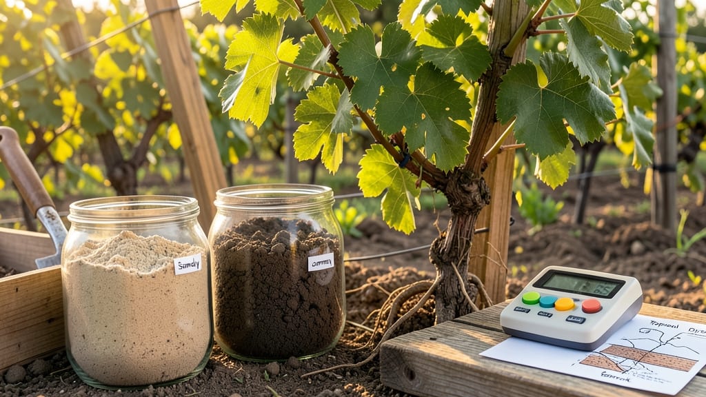 Soil Type for Grapes: Well-Draining Sandy Loam for Optimal Vines