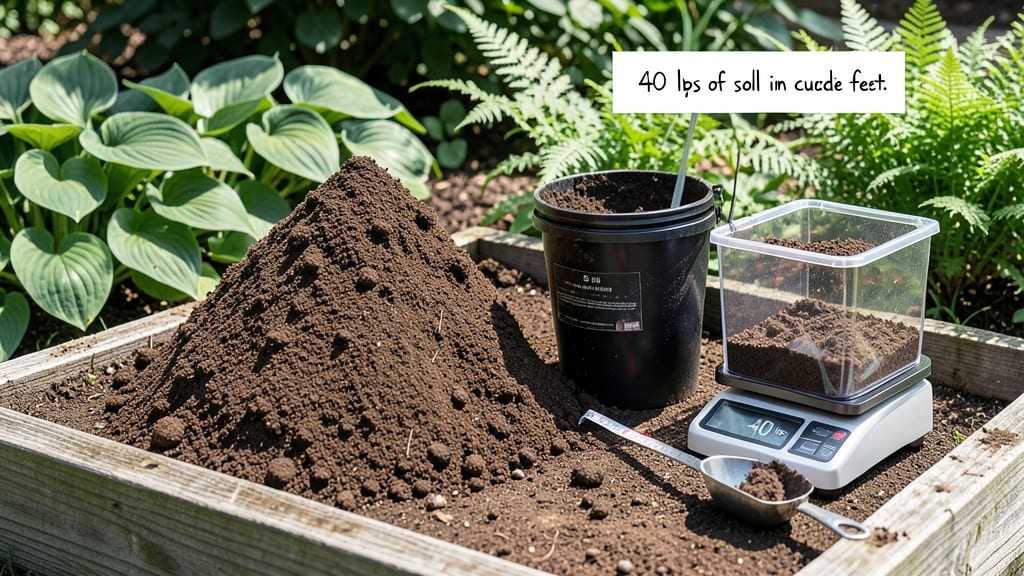 40 Lbs of Soil in Cubic Feet: Exact Conversion and Weight Variations