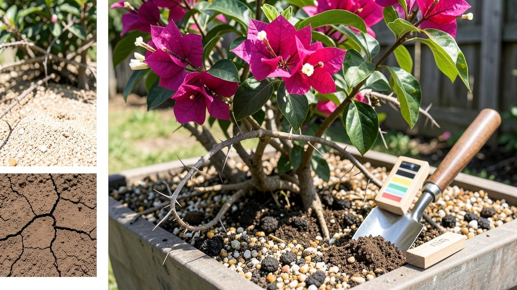 Best Soil for Bougainvillea: Fast-Draining Acidic Mix for Lush Blooms