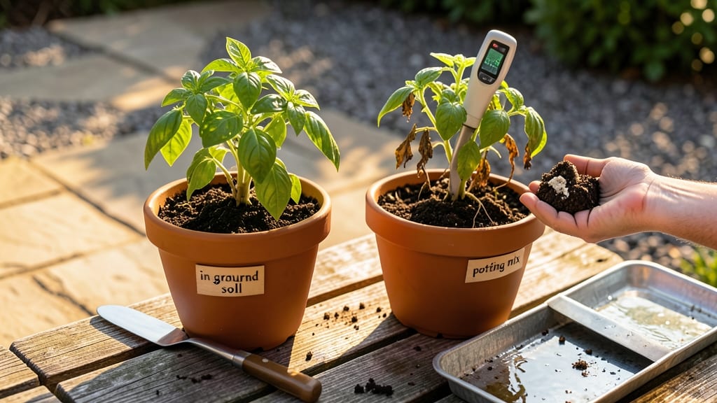 Can You Use In-Ground Soil for Pots: Drainage Risks and Plant-Safe Alternatives