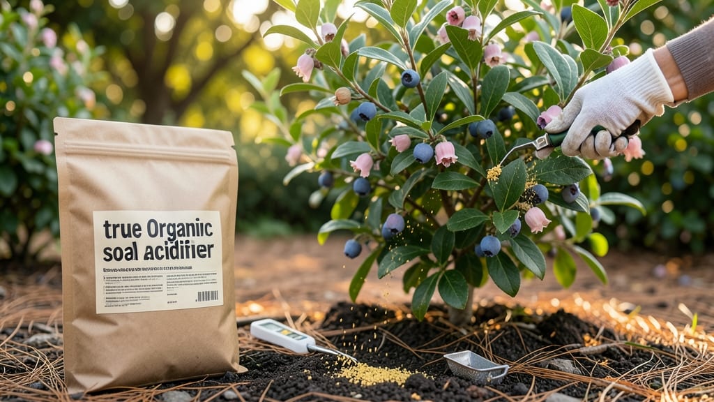 True Organic Soil Acidifier Recipe: Precision pH Balancer for Acid-Loving Plants