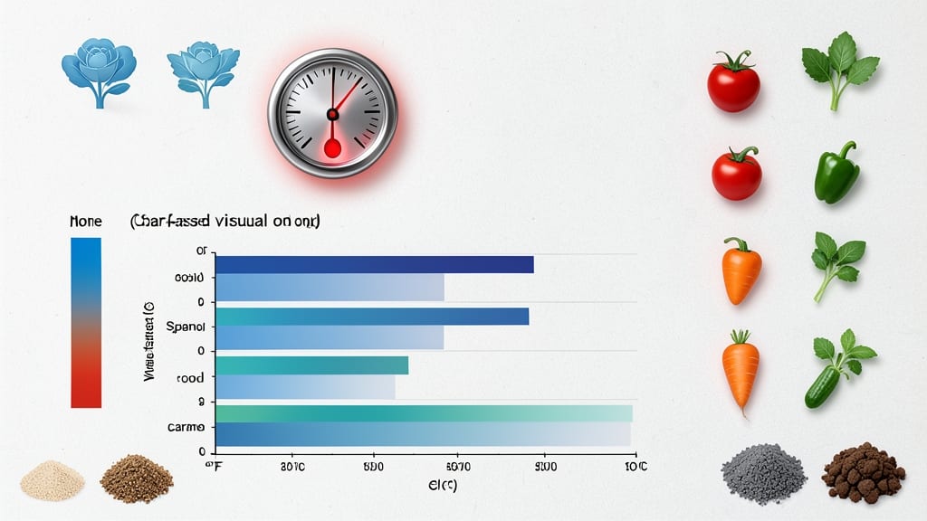 Soil Temperature for Planting Vegetables Chart: Exact Degrees by Crop for Success