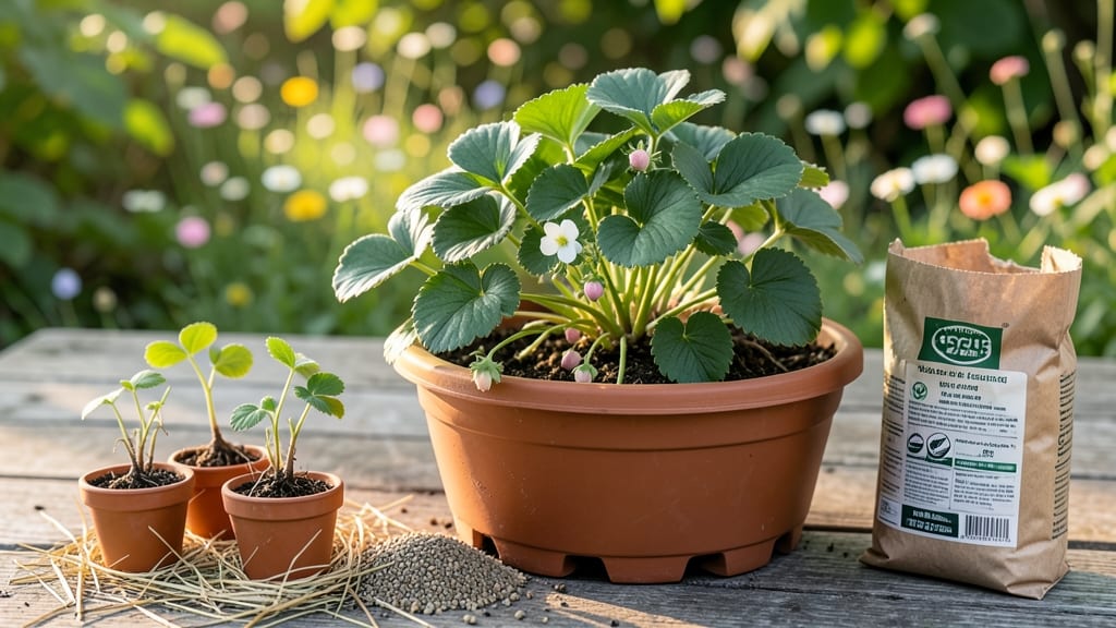 Potting Soil for Strawberries: Acidic Mix Secrets for Root Health and Fruit Sweetness