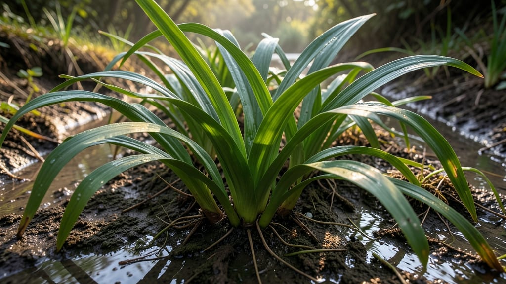Sweet Flag for Fragrant Wetland Beds