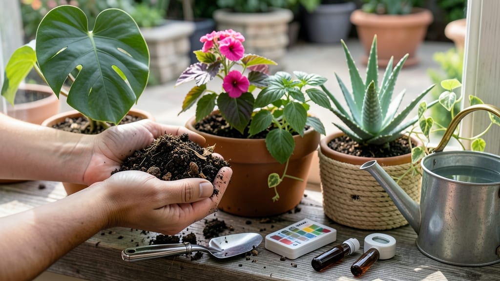 Garden Soil for Potted Plants: Root-Friendly Loam With Airy Drainage