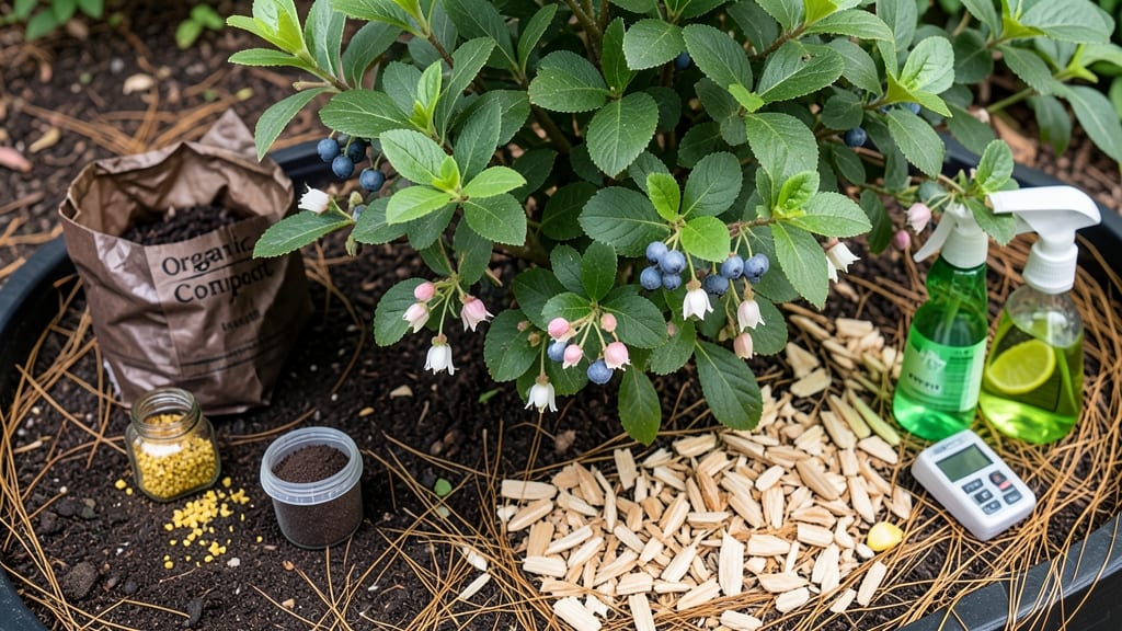 How to Make Soil More Acidic Organically: Natural Amendments for Blueberry and Azalea Thrivers