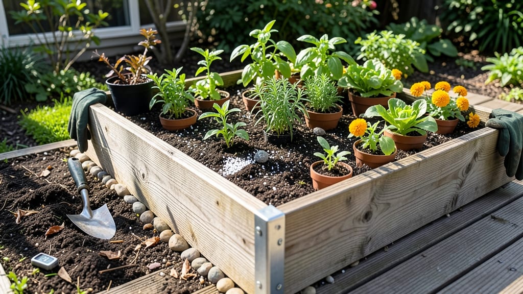 Raised Bed Soil Mix for Containers: Air-Pocket Rich Blend for Root Expansion