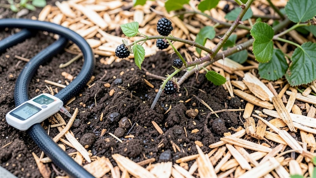 Soil For Blackberry Plants: Acidic Loam Mix for Thriving Bushes