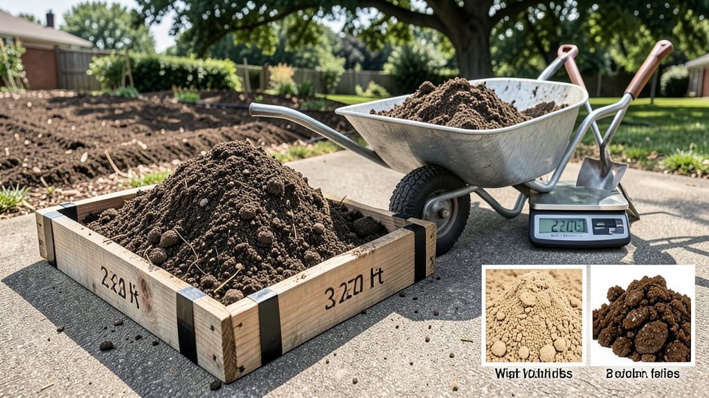 How Much Does 1 Cubic Yard of Soil Weigh: Density Variations by Type