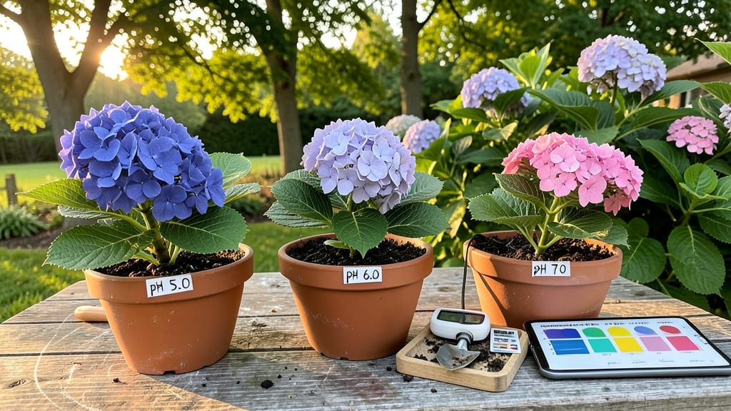 Hydrangea Color Based On Soil PH: Blue, Pink, or Purple Blooms in 3 Simple Tests