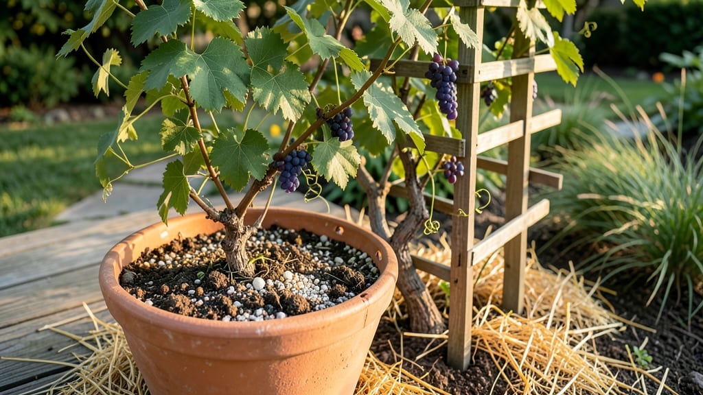 Best Soil for Grapes in Pots: Airy, Acidic Blend for Thriving Vines