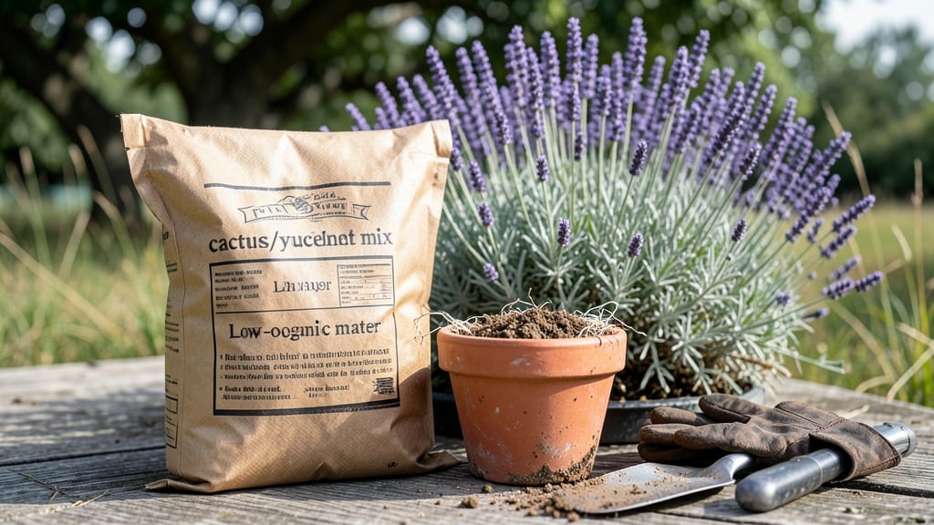 Potting Soil for Lavender Plants: Fast-Draining Mix for Fragrant Blooms