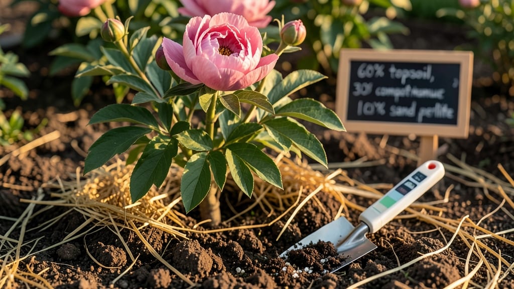 Peony Soil Requirements: Acidic Loam With Perfect Drainage for Thriving Blooms
