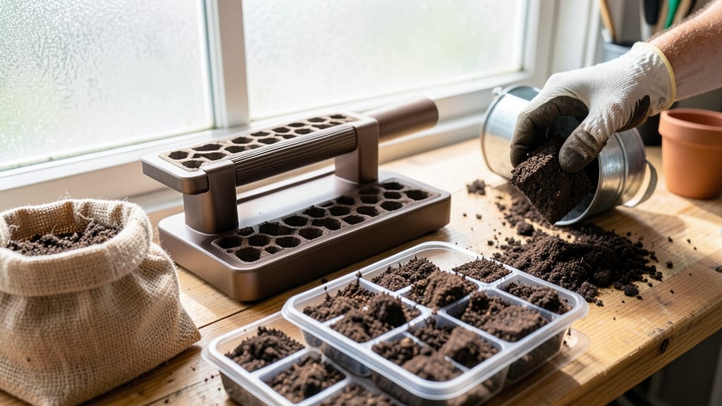 Soil Block Maker: DIY Seed Starting System for Stronger Roots