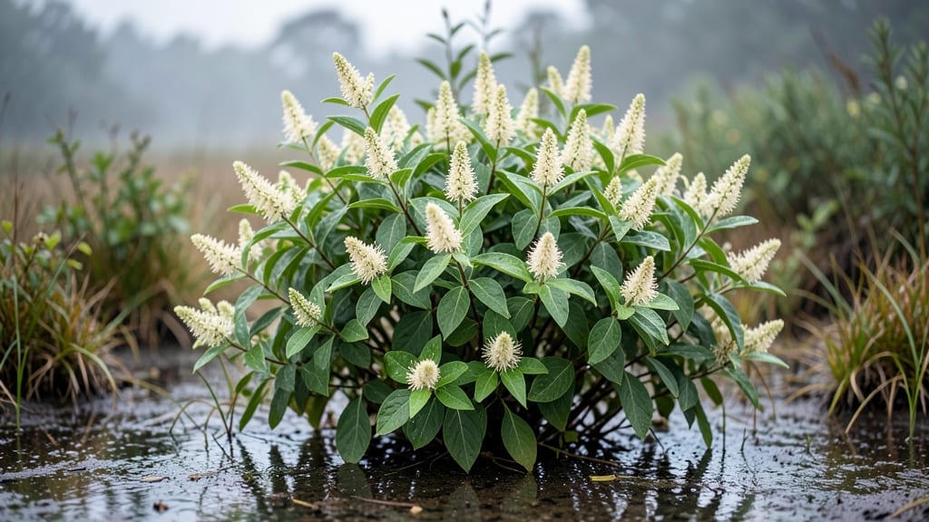 Sweet Pepperbush Adds Fragrance to Wet Gardens