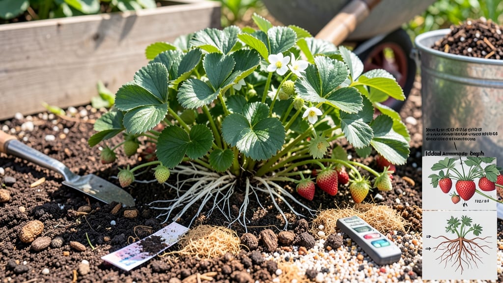 Soil Amendments for Strawberries: Acid-Loving Secrets to Sweeter Fruit
