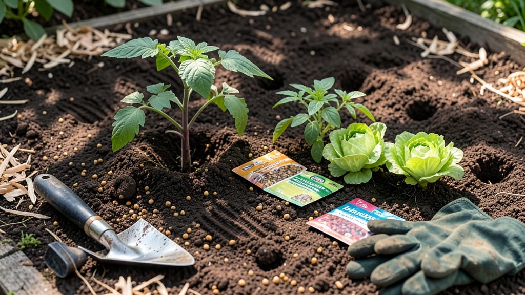 Properly Prepared Soil Ready to Be Planted: Loose, Aerated Base for Instant Root Growth