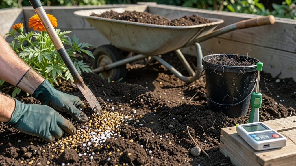 Soil Amendment for Garden Beds: Precision Mix for Thriving Plants